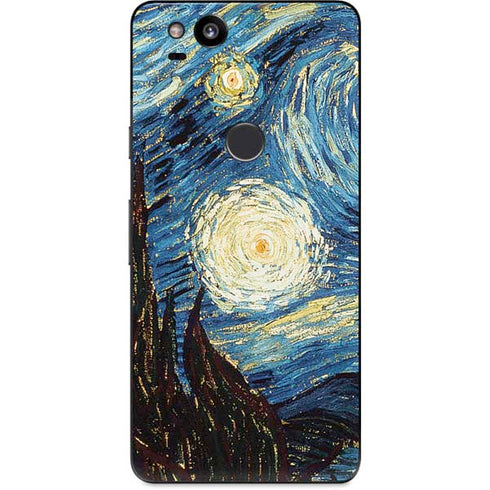 Vincent Van Gogh The Starry Night Google Pixel 2 Skin